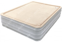 67486 Надувная кровать FoamTop Comfort Raised Airbed(Queen) Bestway 203х152х46см со встроенным насосом