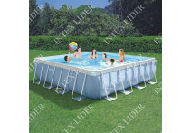 Бассейн каркасный 488х488х122 см Intex Prism Frame 28766