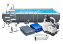 56438 Каркасный бассейн круглый  BestWay, 457х122см, фильтр-насос картр 3028 л/ч (56100, 28236)